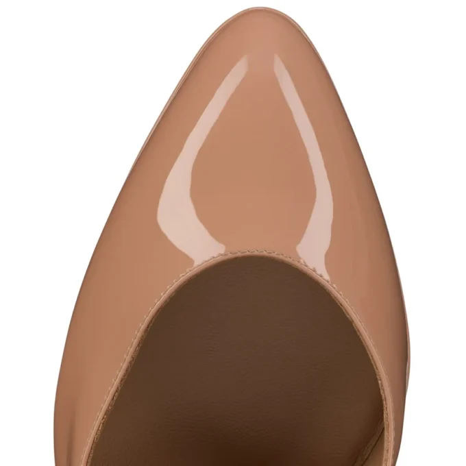 Fannylove Alta – 120 Mm Pumps – Patent Calf Leather – Blush – Women