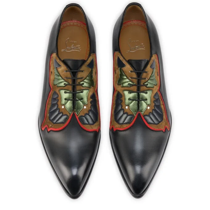 Farfaman – Oxfords – Calf Leather and Lamb Nappa Leather – Multicolor – Men
