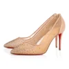 Follies Strass – 85 Mm Pumps – Mesh and Suede – Light Silk – Women Follies Strass – 85 Mm Pumps – Mesh and Suede – Light Silk – Women