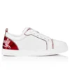 Fun Louise Junior – Sneakers – Calf Leather and Psychic Patent Leather – White – Women