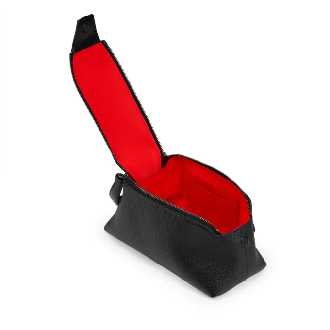 Funky – Pouch – Calf Leather and Spikes – Black