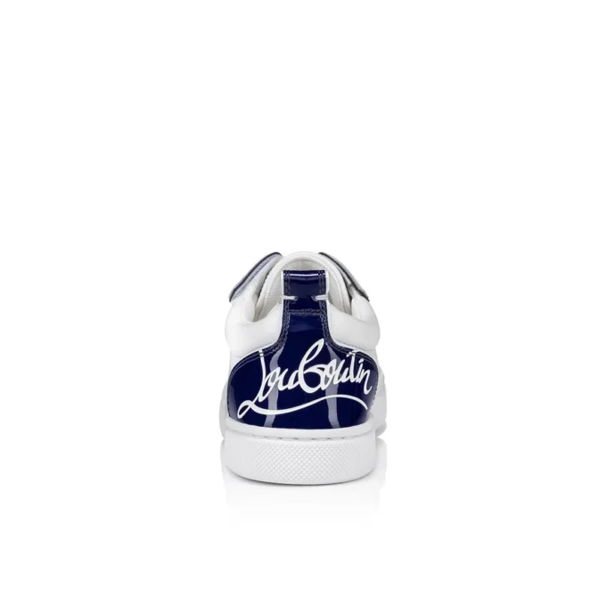 Funnyto – Sneakers – Calf Leather and Patent Calf Leather – Bianco – Kids Funnyto – Sneakers – Calf Leather and Patent Calf Leather – Bianco – Kids