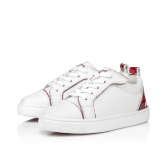 Funnyto – Sneakers – Calf Leather and Patent Calf Leather Psychic – Loubi – Kids