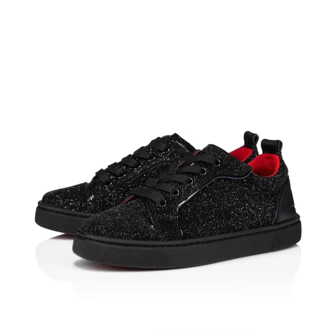 Funnyto – Sneakers – Leather Comete – Black – Kids Funnyto – Sneakers – Leather Comete – Black – Kids