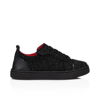 Funnyto – Sneakers – Leather Comete – Black – Kids