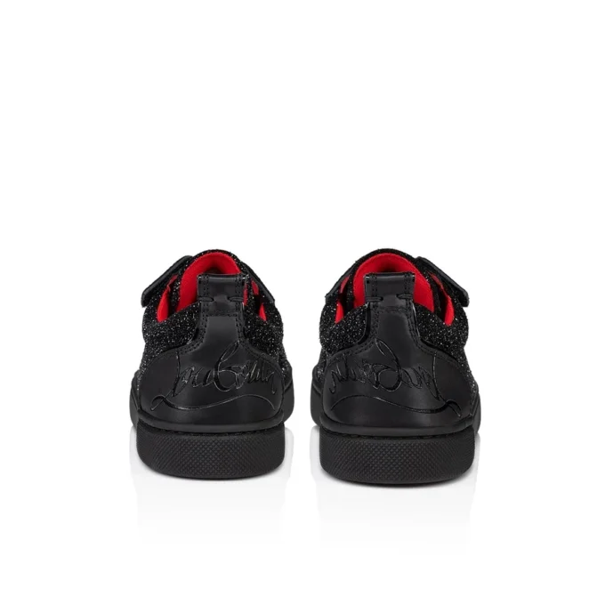 Funnyto – Sneakers – Leather Comete – Black – Kids Funnyto – Sneakers – Leather Comete – Black – Kids