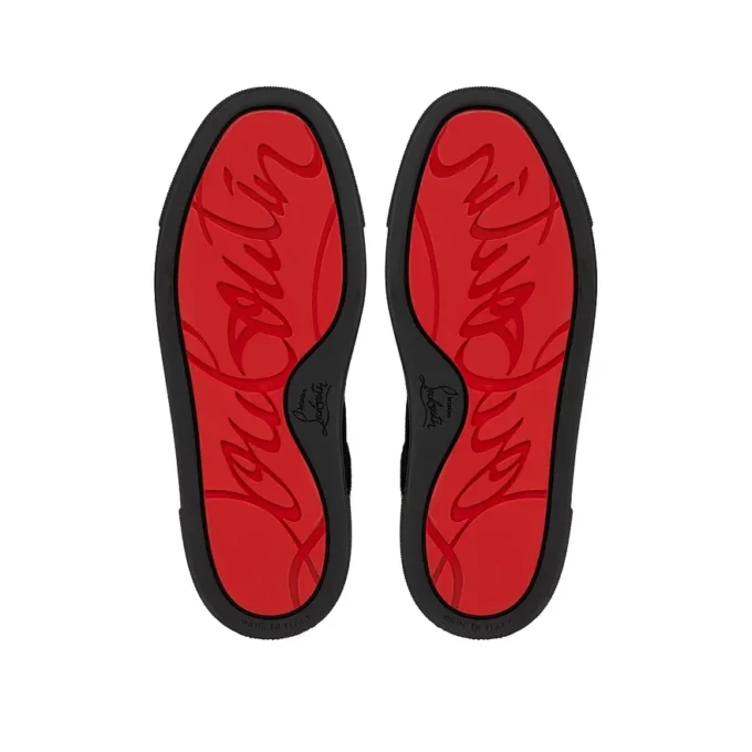 Funnytopi Black Veau Velours – Shoes – Kids Unisex