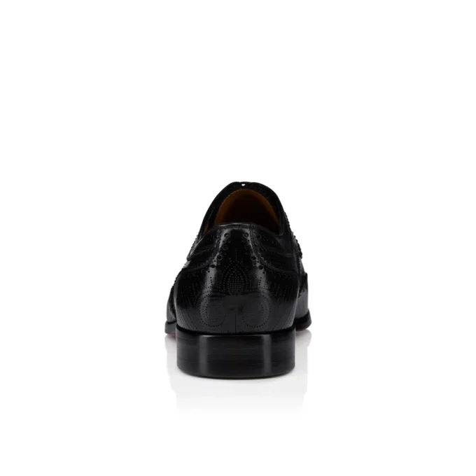Grave Derby – Derbies – Calf Leather – Black – Men