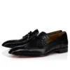 Grave Moc – Loafers – Calf Leather – Black – Men