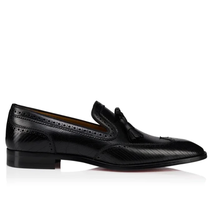 Grave Moc – Loafers – Calf Leather – Black – Men