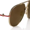 Greggo Lb0029 – Sunglasses – Metal – Gold Smoke Greggo Lb0029 – Sunglasses – Metal – Gold Smoke
