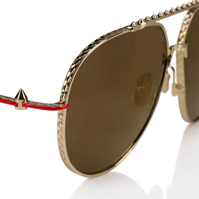 Greggo Lb0029 – Sunglasses – Metal – Gold Smoke Greggo Lb0029 – Sunglasses – Metal – Gold Smoke