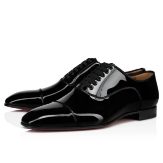 Greggo – Oxfords – Patent Calf Leather – Black – Men Greggo – Oxfords – Patent Calf Leather – Black – Men
