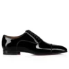 Greggo – Oxfords – Patent Calf Leather – Black – Men
