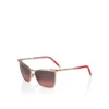Hot Chick Lb0020 – Sunglasses – Metal – Gold Smoke