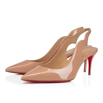 Hot Chick Sling – 70 Mm Slingback Pumps – Patent Calf Leather – Blush – Women