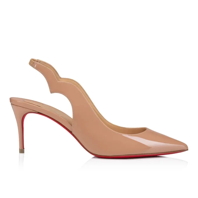 Hot Chick Sling – 70 Mm Slingback Pumps – Patent Calf Leather – Blush – Women Hot Chick Sling – 70 Mm Slingback Pumps – Patent Calf Leather – Blush – Women