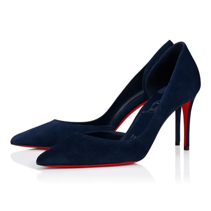 Iriza – 85 Mm Pumps – Veau Velours – Zaffiro – Women Iriza – 85 Mm Pumps – Veau Velours – Zaffiro – Women