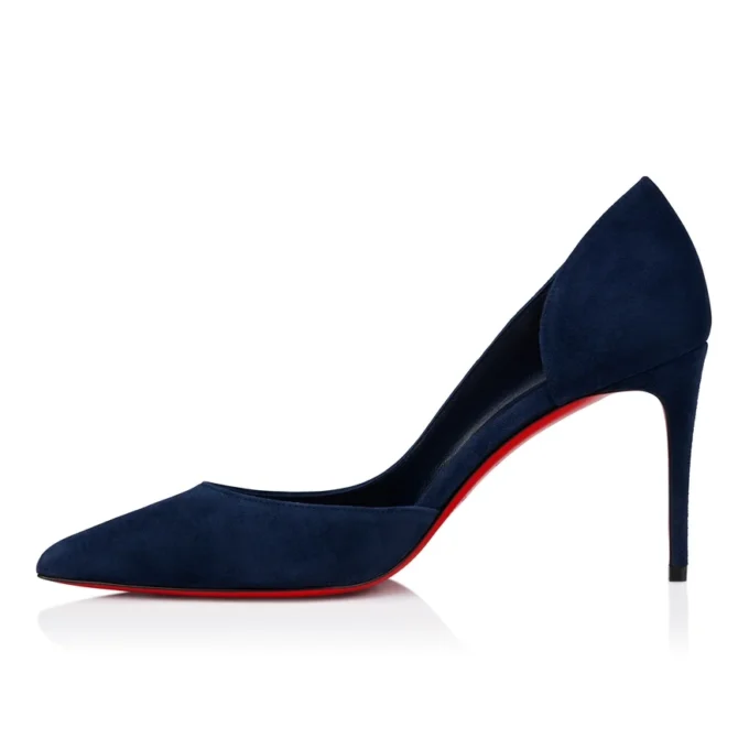 Iriza – 85 Mm Pumps – Veau Velours – Zaffiro – Women Iriza – 85 Mm Pumps – Veau Velours – Zaffiro – Women