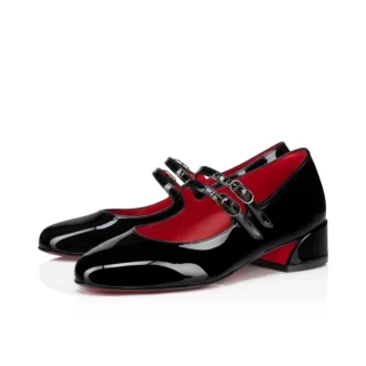 Jane Fille – Ballerinas – Patent Calf Leather – Black – Kids