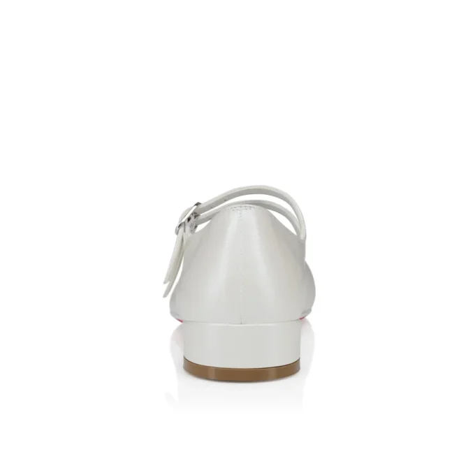Jane Fille – Ballerinas – Pearlescent Nappa Leather – Bianco – Kids Jane Fille – Ballerinas – Pearlescent Nappa Leather – Bianco – Kids