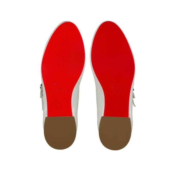 Jane Fille – Ballerinas – Pearlescent Nappa Leather – Bianco – Kids Jane Fille – Ballerinas – Pearlescent Nappa Leather – Bianco – Kids