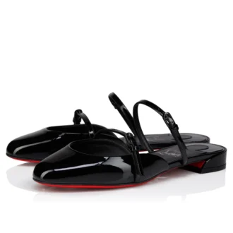 Jane Nina – Mules – Patent Calf Leather – Black – Women