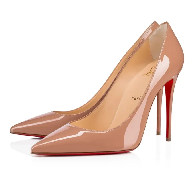 Kate – 100 Mm Pumps – Patent Calf Leather – Blush – Women Kate – 100 Mm Pumps – Patent Calf Leather – Blush – Women