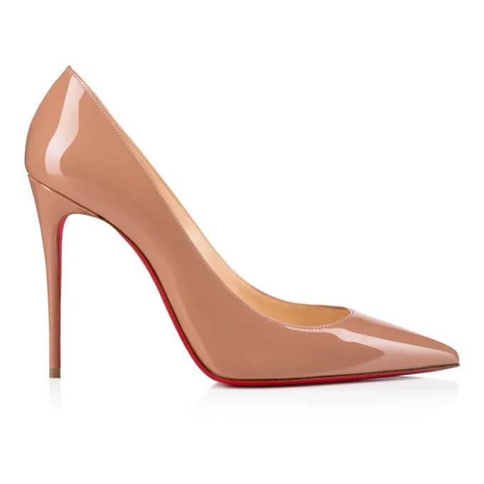 Kate – 100 Mm Pumps – Patent Calf Leather – Blush – Women Kate – 100 Mm Pumps – Patent Calf Leather – Blush – Women