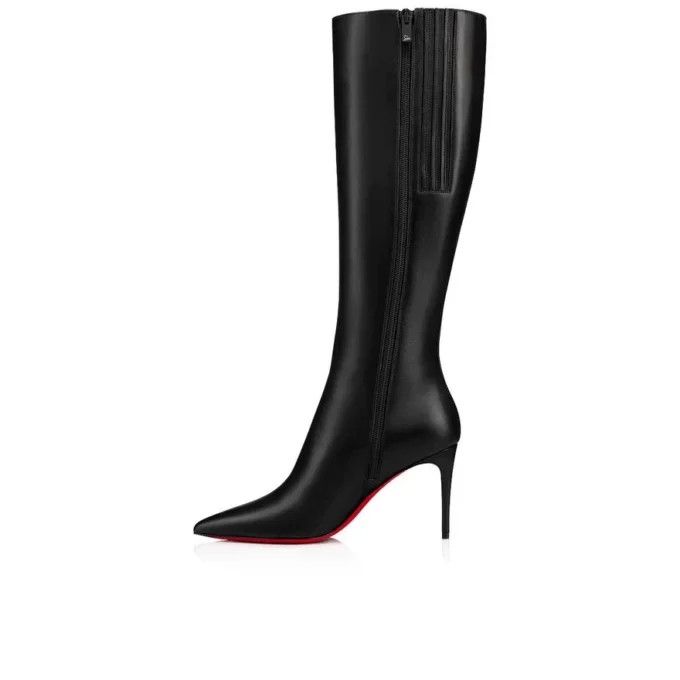 Kate Botta – 85 Mm Boots – Calf Leather – Black – Women Kate Botta – 85 Mm Boots – Calf Leather – Black – Women