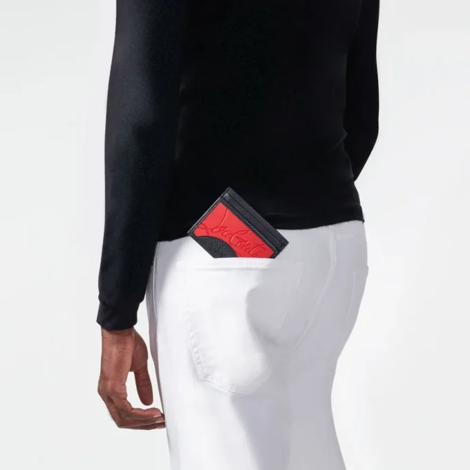 Kios – Card Holder – Grained Calf Leather – Loubi