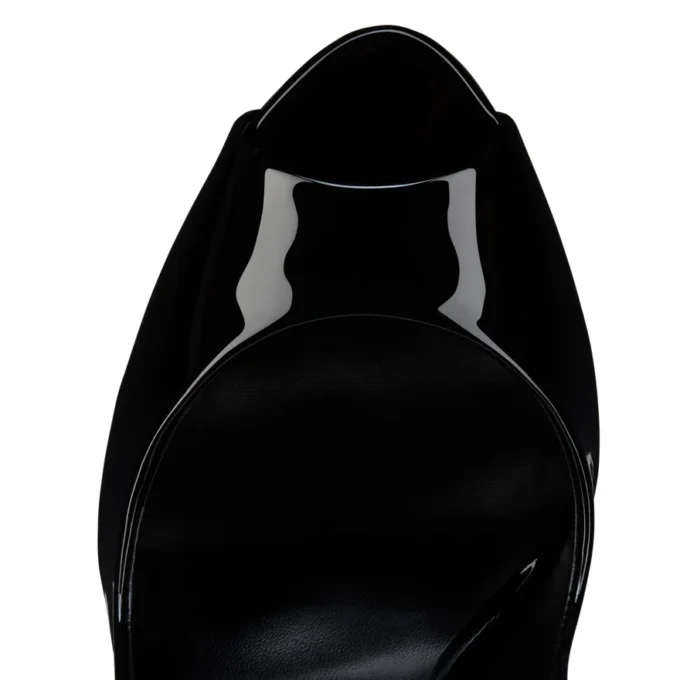 Lady Z – 120 Mm Pumps – Patent Calf Leather – Black – Women