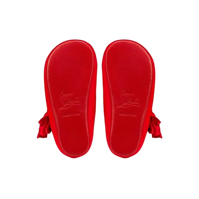 Lou Babe – Ballerinas – Crepe Satin – Loubi – Baby