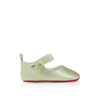 Lou Babe – Ballerinas – Crepe Satin – Pastel Manuka – Baby Lou Babe – Ballerinas – Crepe Satin – Pastel Manuka – Baby