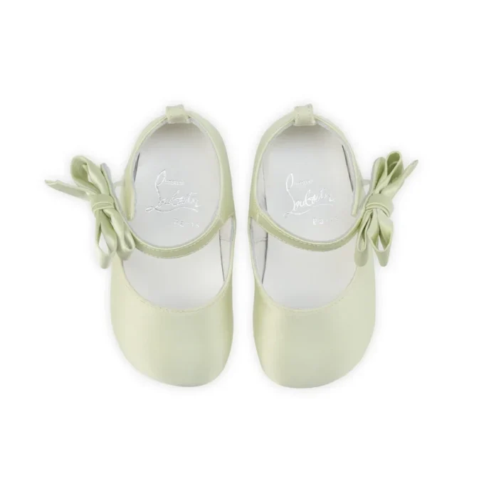 Lou Babe – Ballerinas – Crepe Satin – Pastel Manuka – Baby