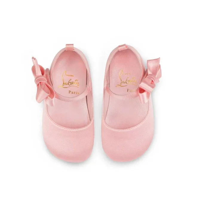 Lou Babe – Ballerinas – Crepe Satin – Rosy – Baby