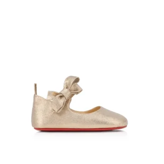 Lou Babe – Ballerinas – Lurex – Gold – Baby
