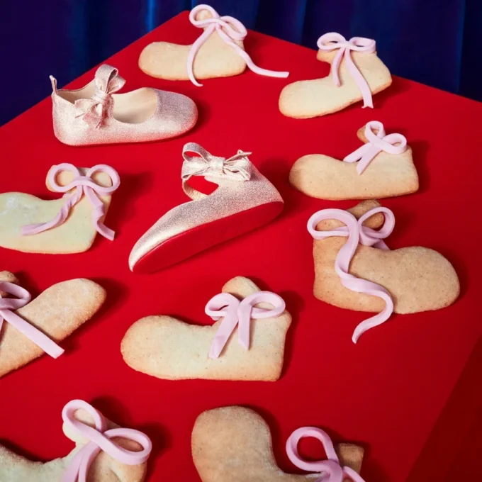 Lou Babe – Ballerinas – Lurex – Gold – Baby