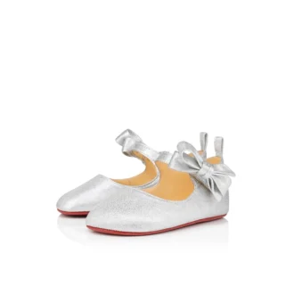 Lou Babe – Ballerinas – Lurex – Silver – Baby Lou Babe – Ballerinas – Lurex – Silver – Baby