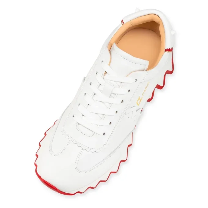 Loubishark – Sneakers – Calf Leather and Neoprene – Bianco – Women Loubishark – Sneakers – Calf Leather and Neoprene – Bianco – Women