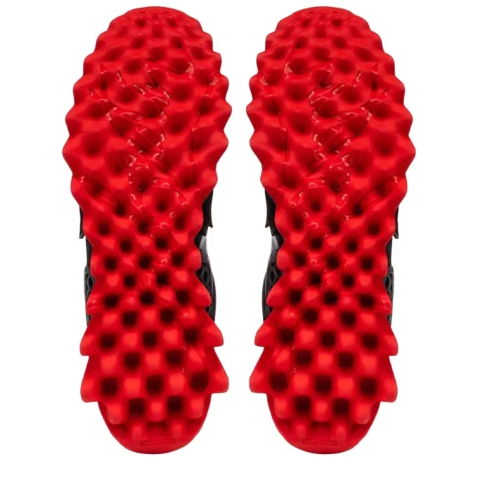 Loubishark – Sneakers – Calf Leather and Veau Velours – Black – Women