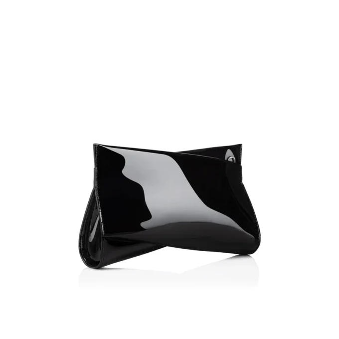 Loubitwist – Clutch – Patent Leather – Black