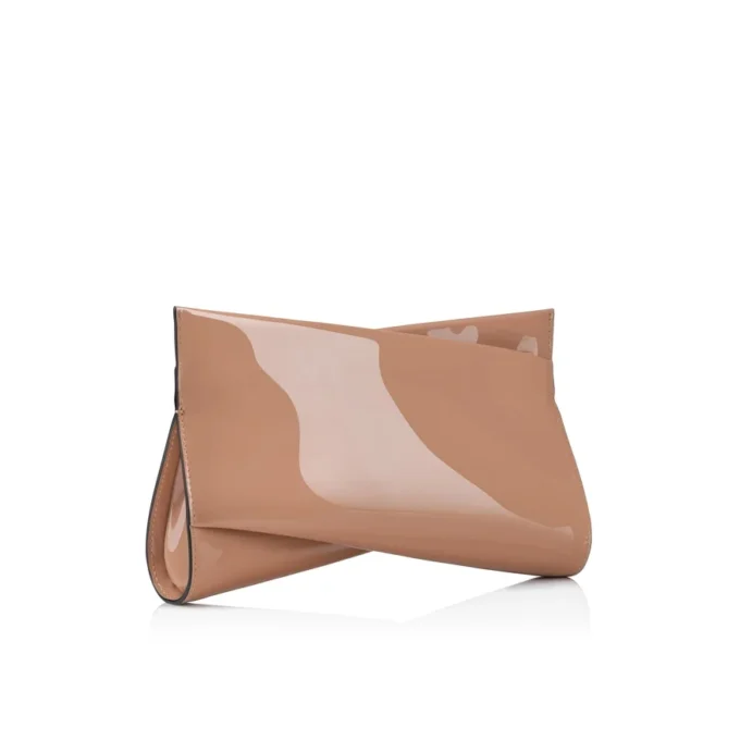 Loubitwist – Clutch – Patent Leather – Blush