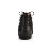 Louis – High-Top Sneakers – Calf Leather and Spikes – Black – Men