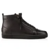 Louis – High-Top Sneakers – Calf Leather – Black – Men