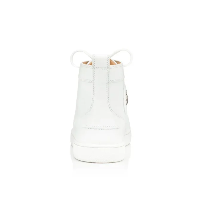 Louis – High-Top Sneakers – Calf Leather – White – Men
