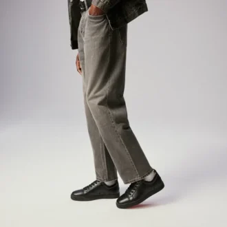 Louis Junior – Sneakers – Calf Leather – Black – Men