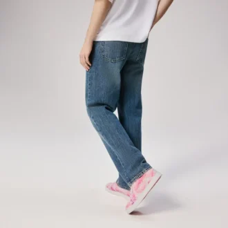 Louis Junior – Sneakers – Peonies Printed China Fabric – Multicolor – Men