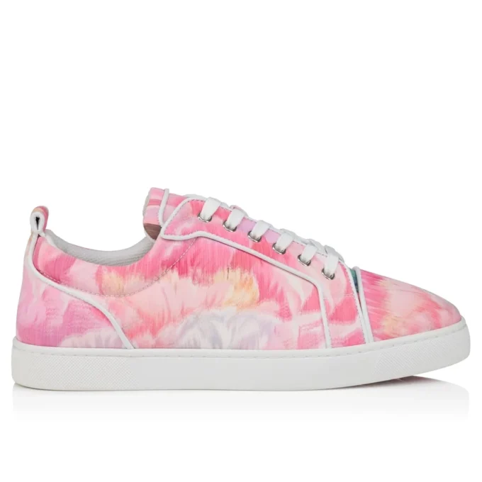 Louis Junior – Sneakers – Peonies Printed China Fabric – Multicolor – Men