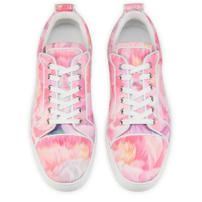 Louis Junior – Sneakers – Peonies Printed China Fabric – Multicolor – Men